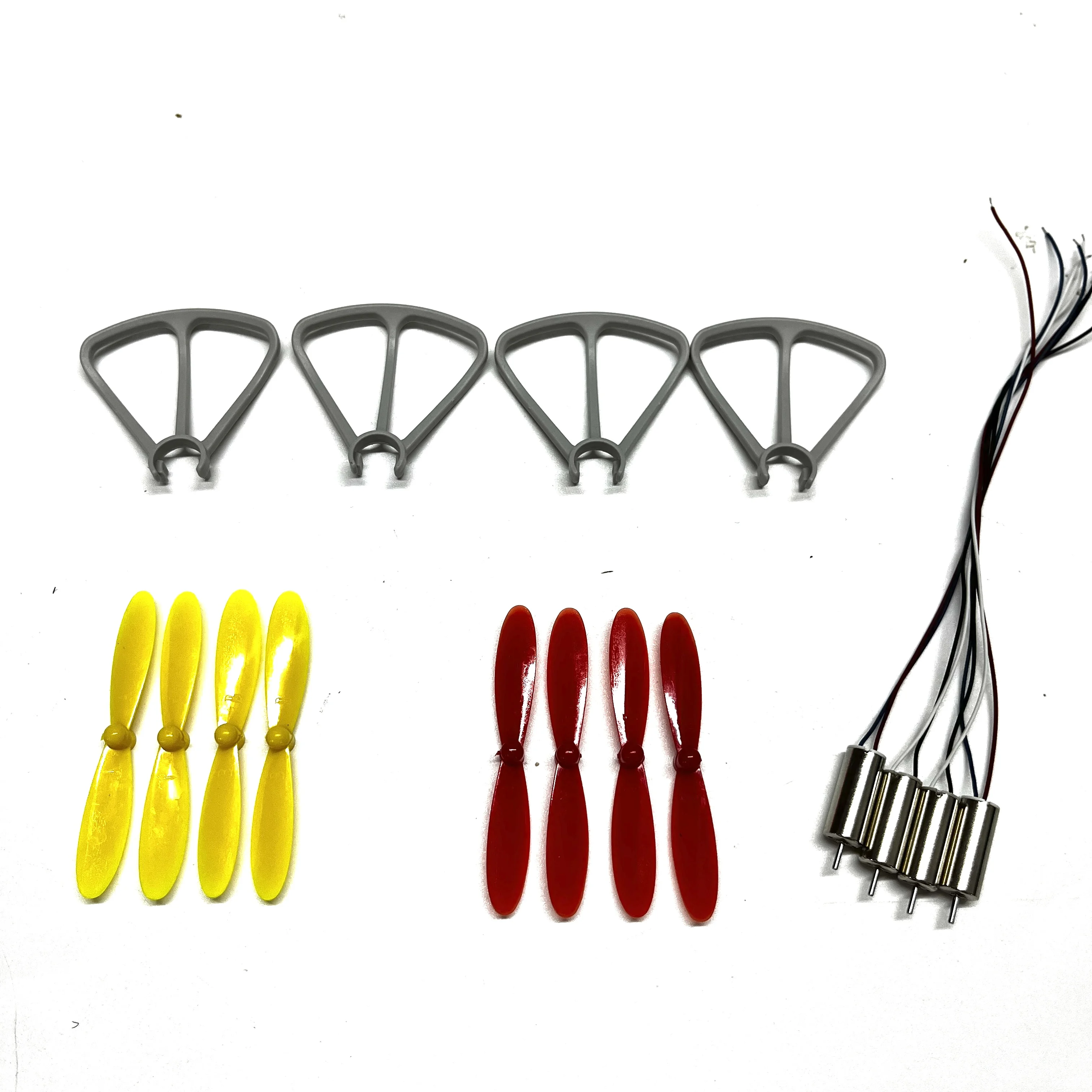 4DRC MINI RC Drone V9 4D-V9 Quadcopter Parts Propeller Blades Maple Leaf Protection Guard Motors Engines