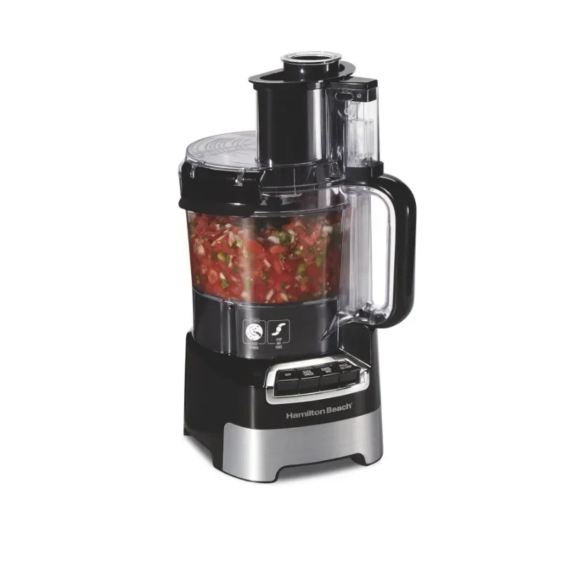 Hamilton Beach Stack & Snap Food Processor, 10 Cup Capacity, New, 70723