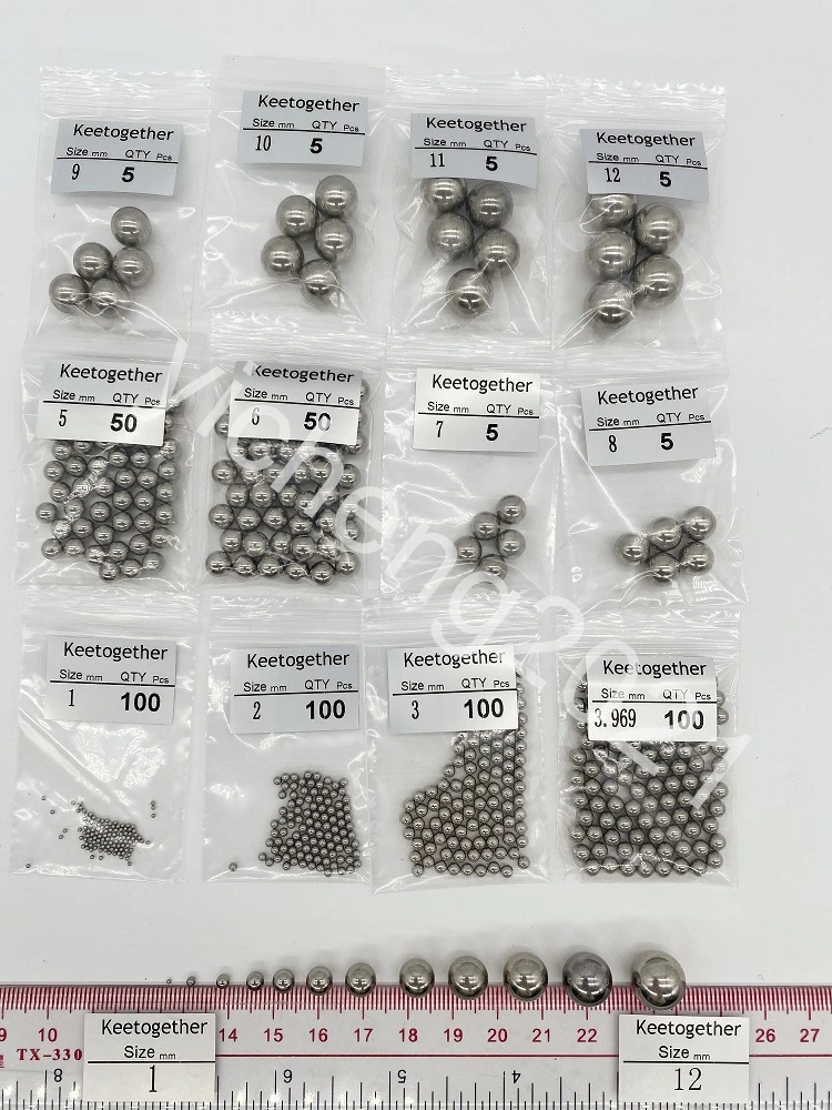 Weiyi Dia Lagerkugeln Neue Hochwertige SUS304 Edelstahlkugeln Durchmesser 1mm-12mm Präzisionslagerkugeln G100 HRC für Lager – Detail 3