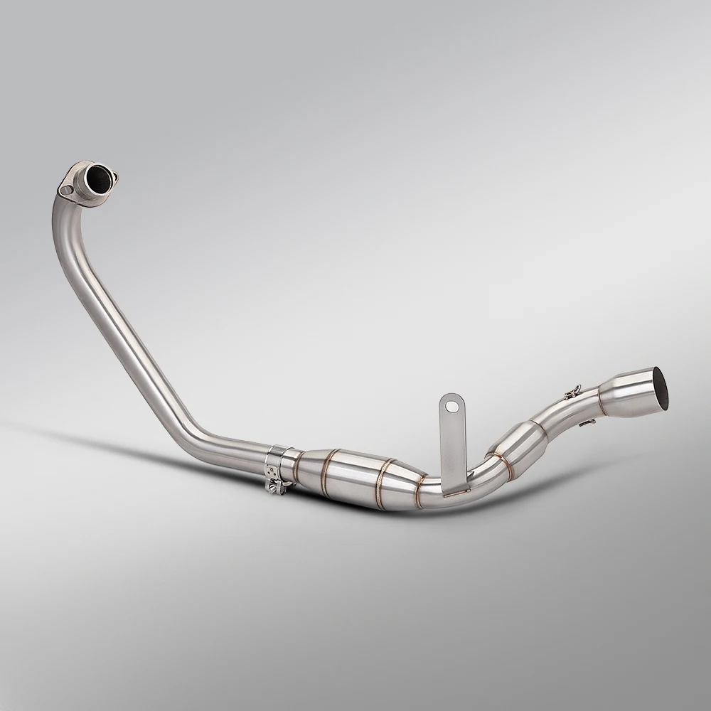 51mm Motorcycle Front Link Pipe Exhaust Connect Pipe Fit CB190R CBF190R CB190TR CBF190TR 2019-2026 Modified Racing Exhaust