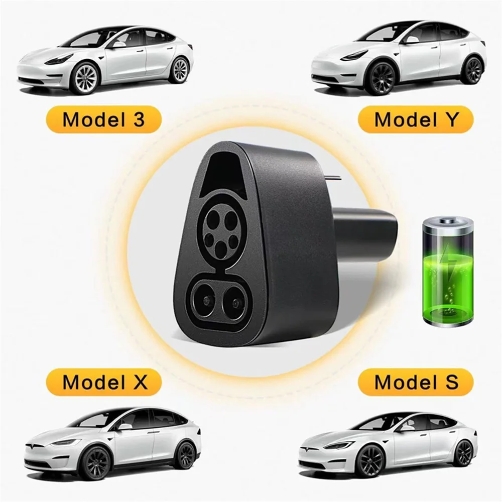 Adapter CCS1 do szybkiego ładowania głowicy do Tesli Model Y X 3