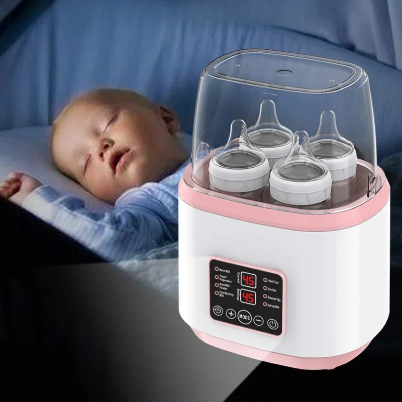 Multi-function Baby Milk Warmer, Bottle Sterilizer, Temperature Display Milk Warmer, Baby Convenient Hot Milk Warmer