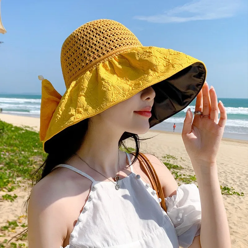 Summer Cycling Sun Hat for Women with Breathable Mesh and Adjustable Strap