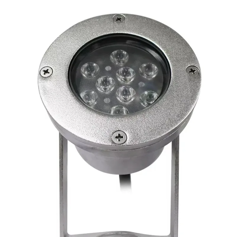 Outdoor Waterproof 4 in 1 Light Emitting Diode Underwater Pool Light Stainless Steel Automatic Replacement External Control