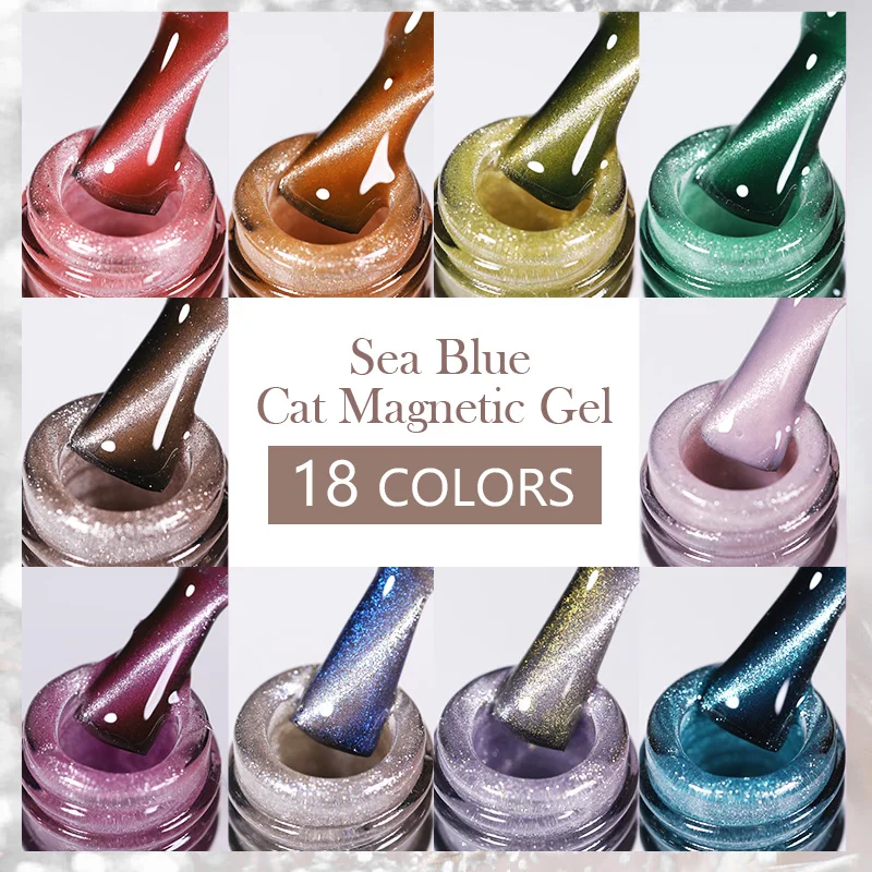BORN PRETTY HEMA TPO FREE 10ml brillo brillante gato Gel magnético esmalte de uñas semipermanente remojo UV LED barniz de manicura