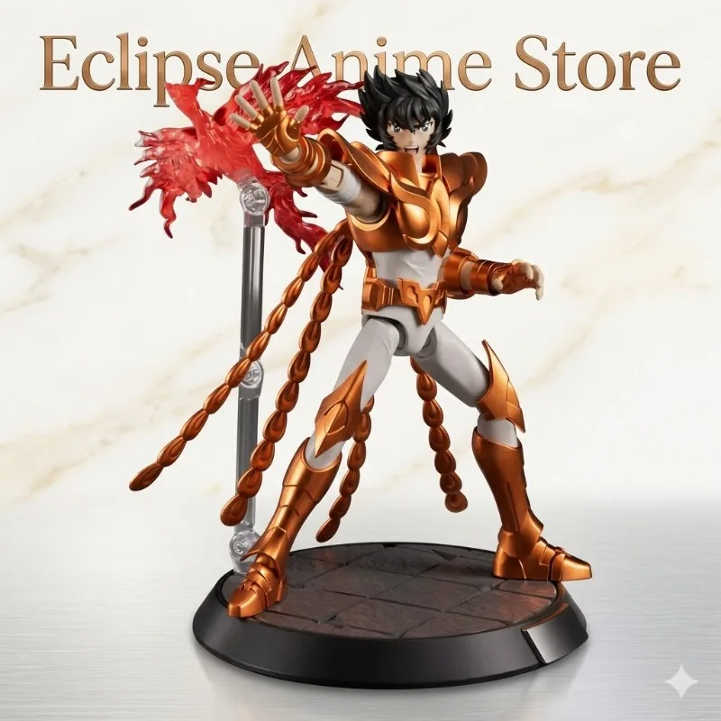 【24 Hours Shipping】 Saint Seiya Blokees Phoenix Ikki Transcendence Version Bronze Cloth Assembly Model Action Figure Collection