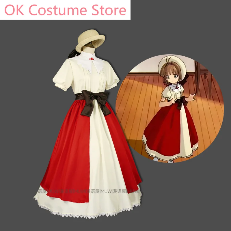 

Cardcaptor Sakura Kinomoto Sakura Dress The Last Judgment Cosplay Costume Cos Game Anime Party Uniform Hallowen Play Role