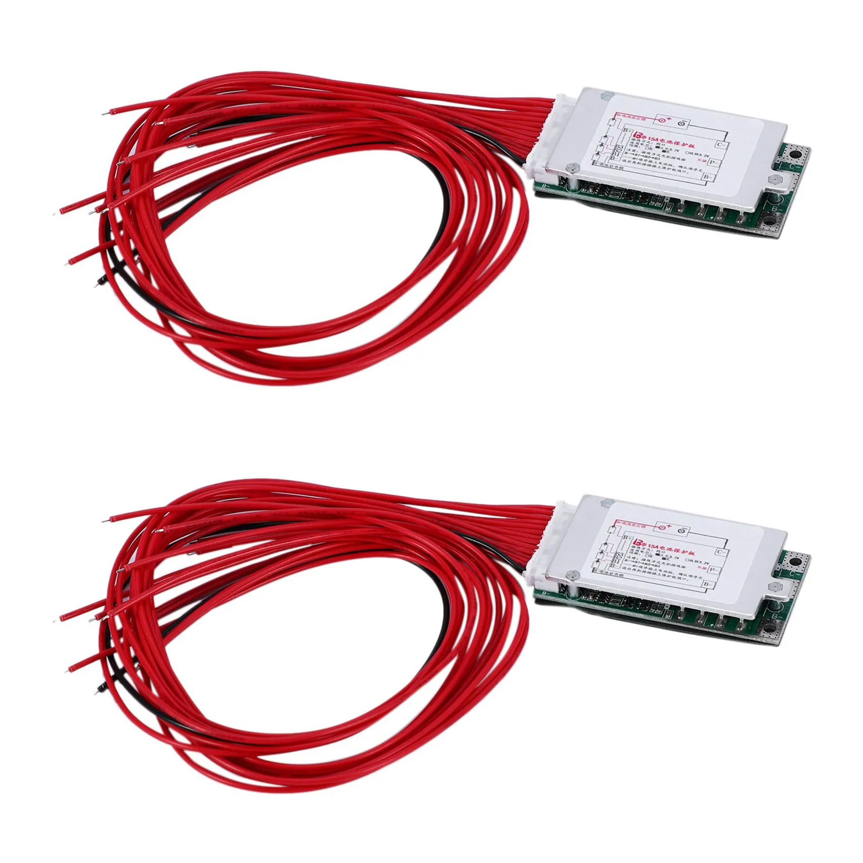 B63B-2X 13S 48V 15A Li- Lipolymer Battery Protection Board BMS PCB Board With Heatsink For E-Bike Escooter