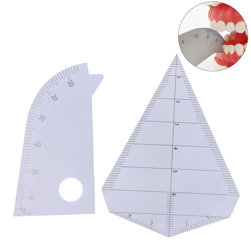 

New Dental Surgical Bite Gauge Autoclavable Implant Bone Caliper Mouth Gag Opening Capacity Measuring Stainless Steel Ruler