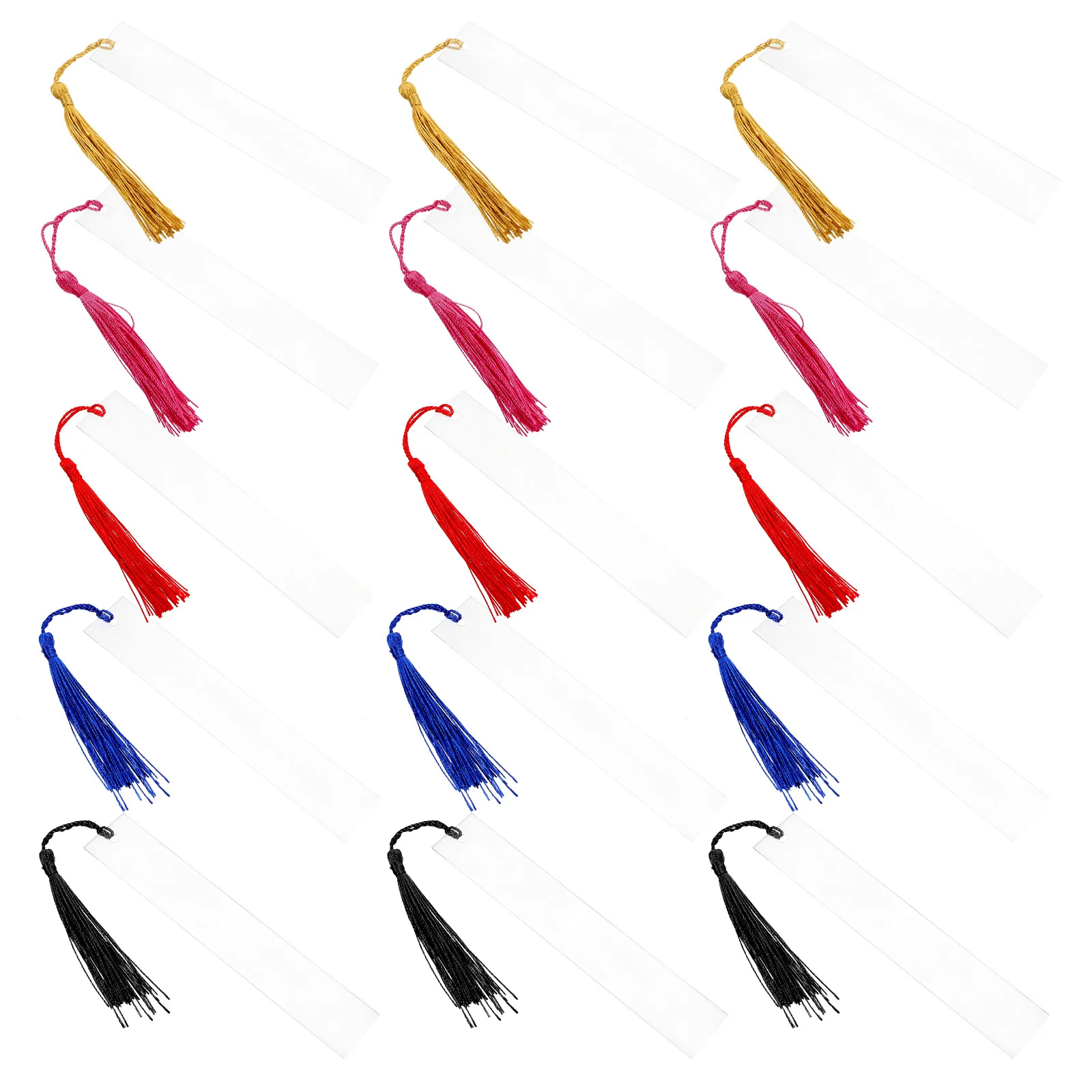 1 مجموعة الاكريليك الإشارات المرجعية شرابات فارغة حساسة DIY بها بنفسك صفحة ماركر لوازم القراءة شرابات ملونة الديكور هدية لمحبي الكتاب