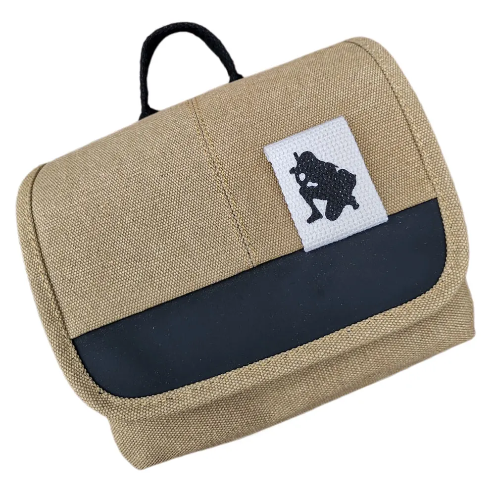 

Camera Bag Khaki Shoulder Strap Storage Pouch Compact Waterproof Canvas DSLR Micro Single Travel Protector Bags Case