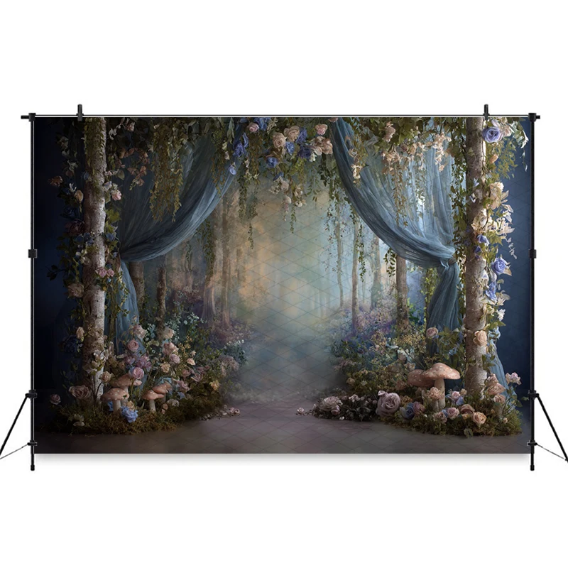 Mocsicka Wedding Photography Background Maternity Dresses Photoshoot Child Baby Birthday Party Photo Backdrop Decorations Banner