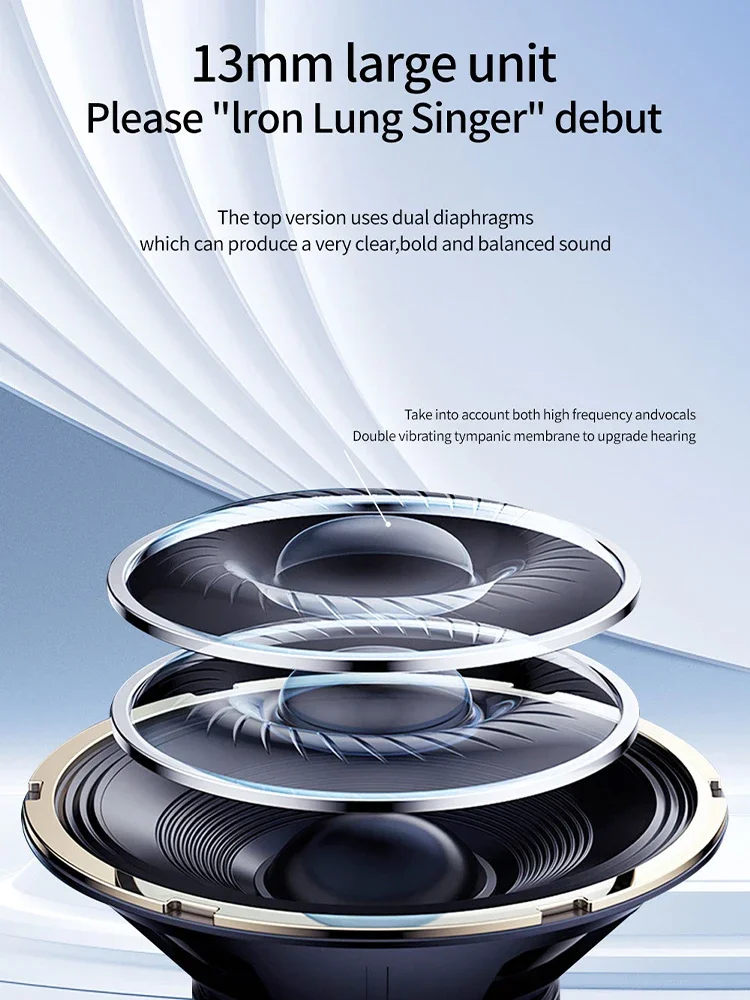 Original Lenovo ERAZER HT38 TWS Wireless Bluetooth Headphones Stereo SportsHeadphones Noise Reduction Mini Wireless Earphones