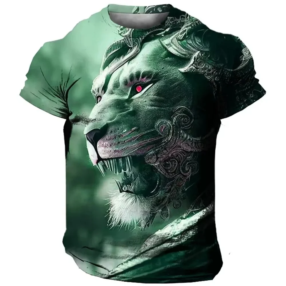 

Gradient 3D Printed Plus-size T-shirt for Men Hip Hop Trend Harajuku Street Casual Sports Quick Drying Breathable Short Sleeve