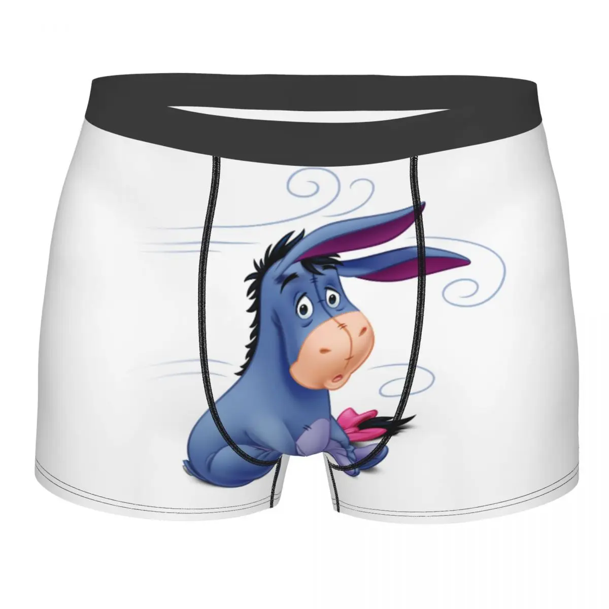 

Мужская мода Винни Пух анимация мультфильм нижнее белье трусы-боксеры мужские дышащие шорты трусы