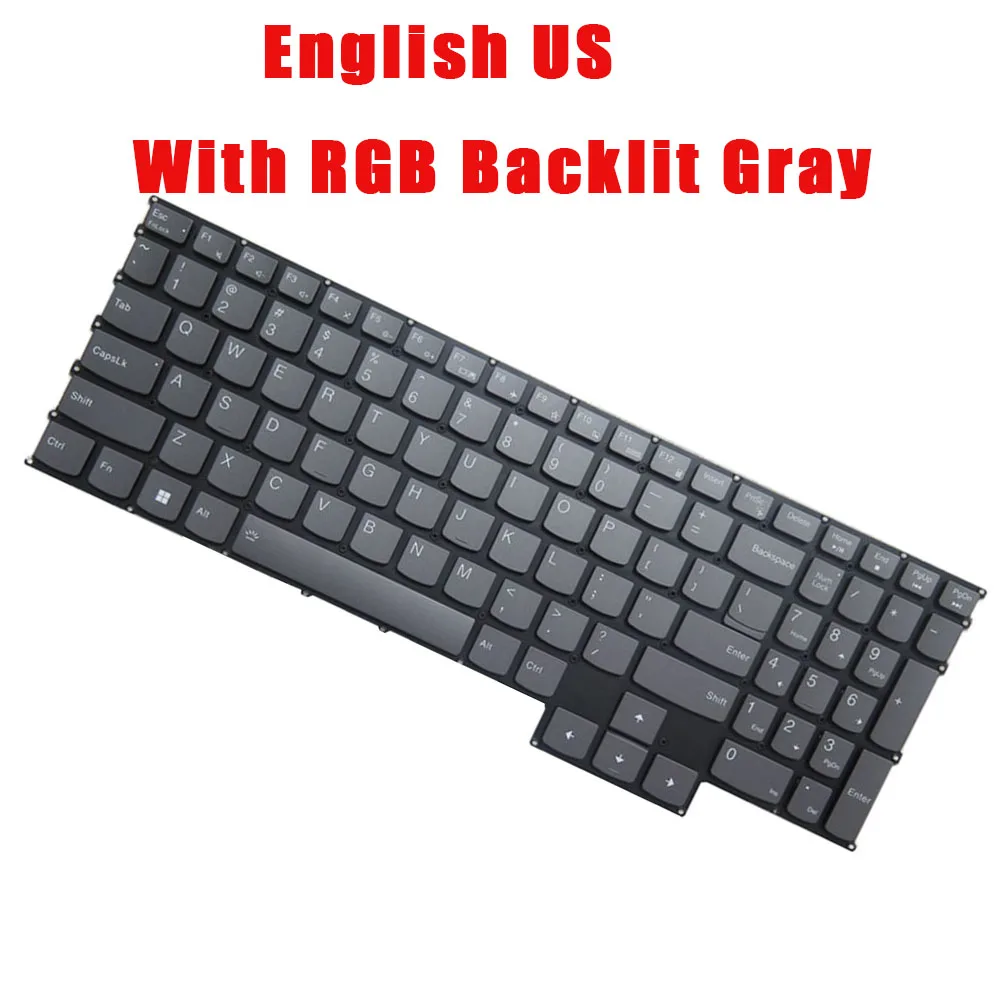 

Клавиатура для Lenovo PH5CYXRGBG-3T SN3117B21 SG-B4310-XUA PK133X31K00 SN21M49749 SN21K23559 LK133X31C00 английский с RGB