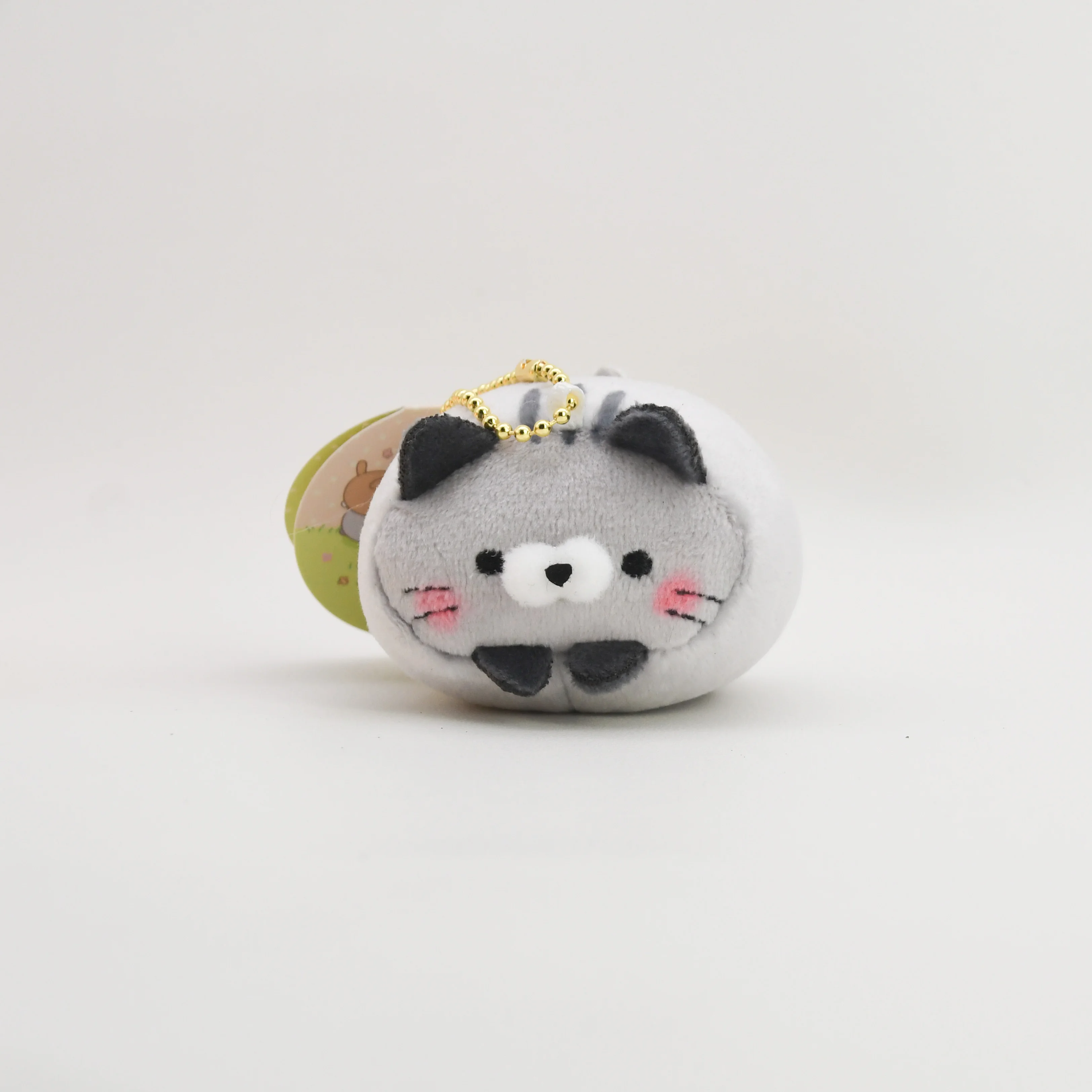 Yell World Plush toy Korokoro Life Plush Kitty Petite cute calico tabby cat neko round cylinder animal stuffed dolls BC pendant