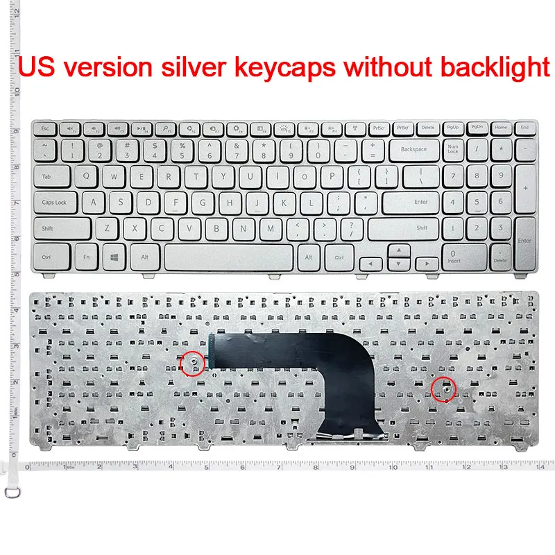 US/UK/ SP Backlit Keyboard For DELL Inspiron 17-7000 7737 15HR 7746 P24E