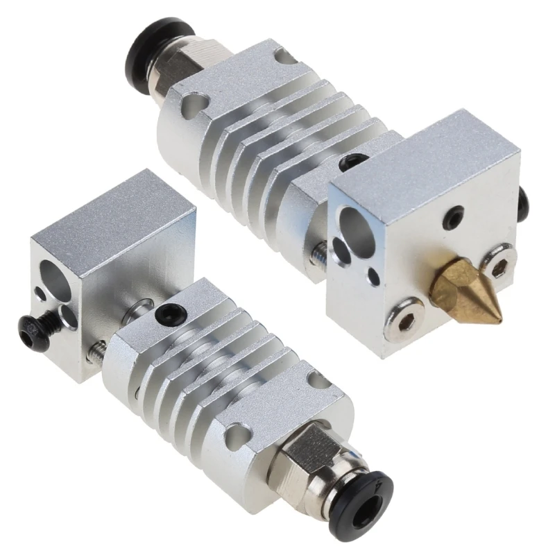 3D เครื่องพิมพ์ Upgrad ส่วนโลหะ Extruder Hotend สำหรับ CR-10/10S Ender 3/3S v2 Dropship