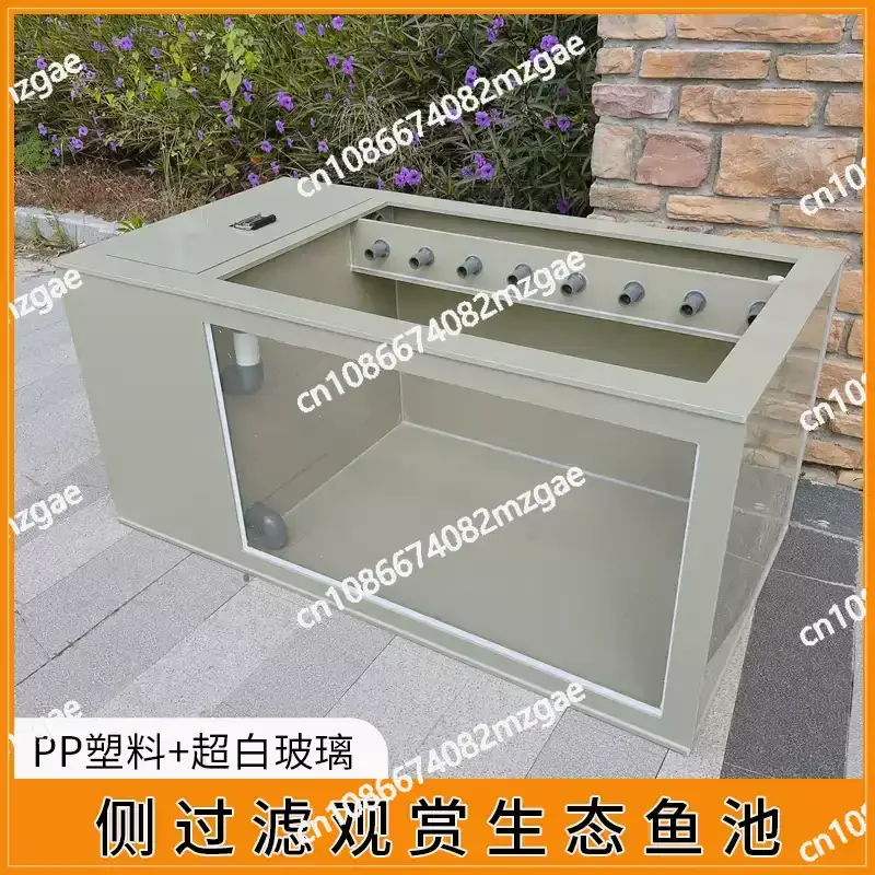 Multi-Stage Aquarium Canister Filter, Internal External Tank Pond Water Pump with Sponge Filter Cartridge
