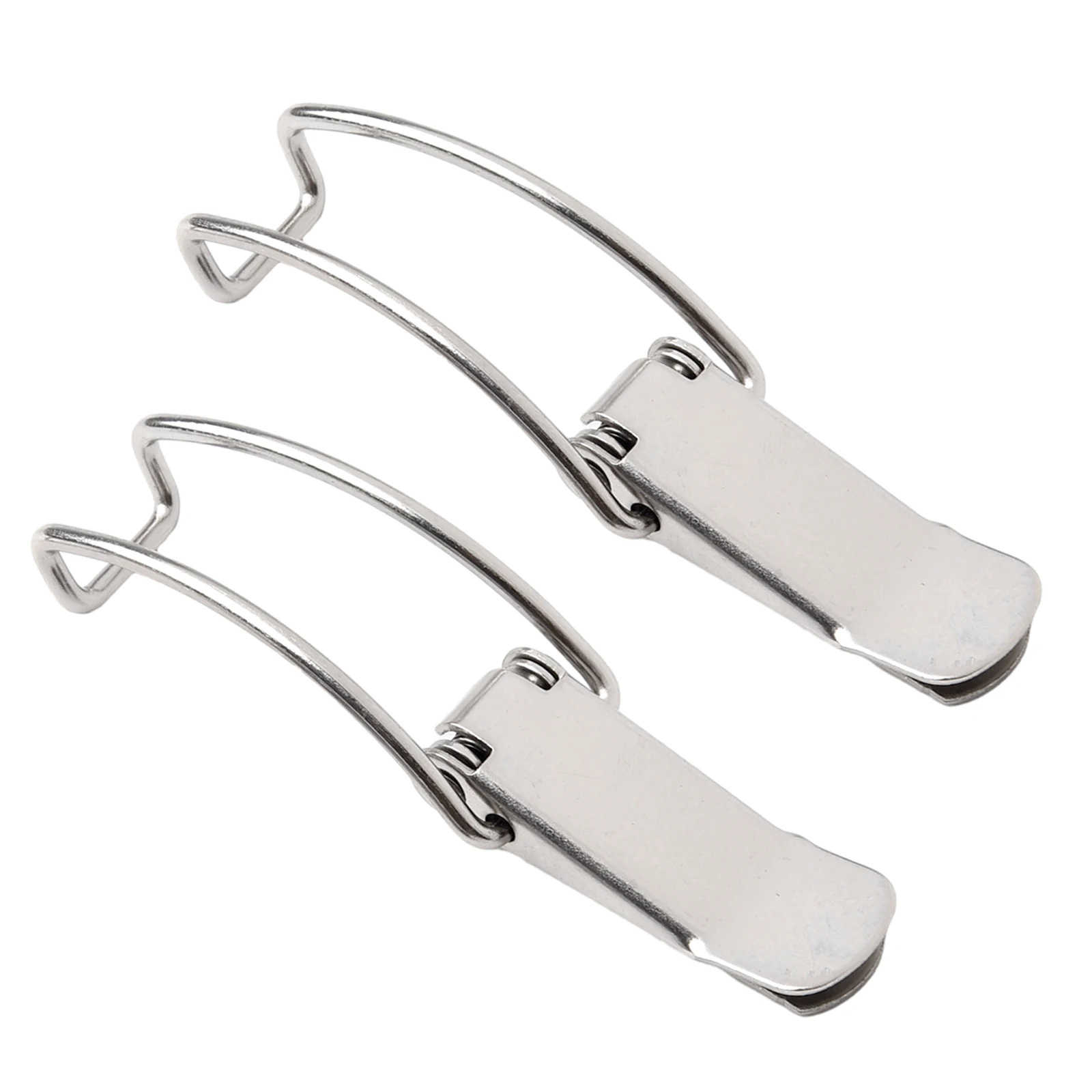 Bucket Hook Buckle Lock 2PCS Box Hasp Cabinet Hardware For Storage Home Improvement Latch Lock Lock Spring Drawer Locks