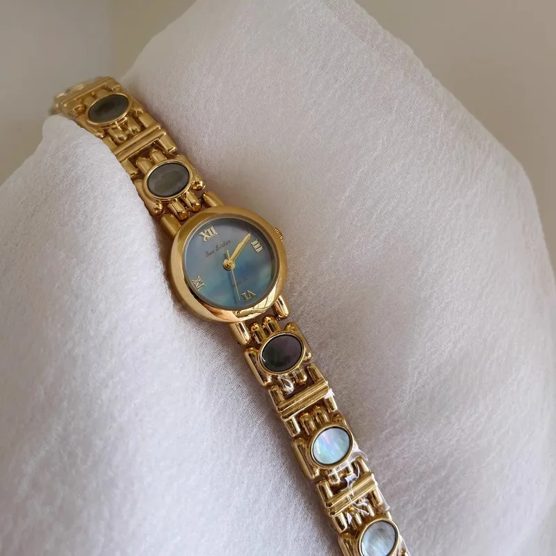 Women's Watch Elegant Luxury Jade Bracelet Quartz Watches Gift For Women 2025 New High Quality Waterproof Wristwatch