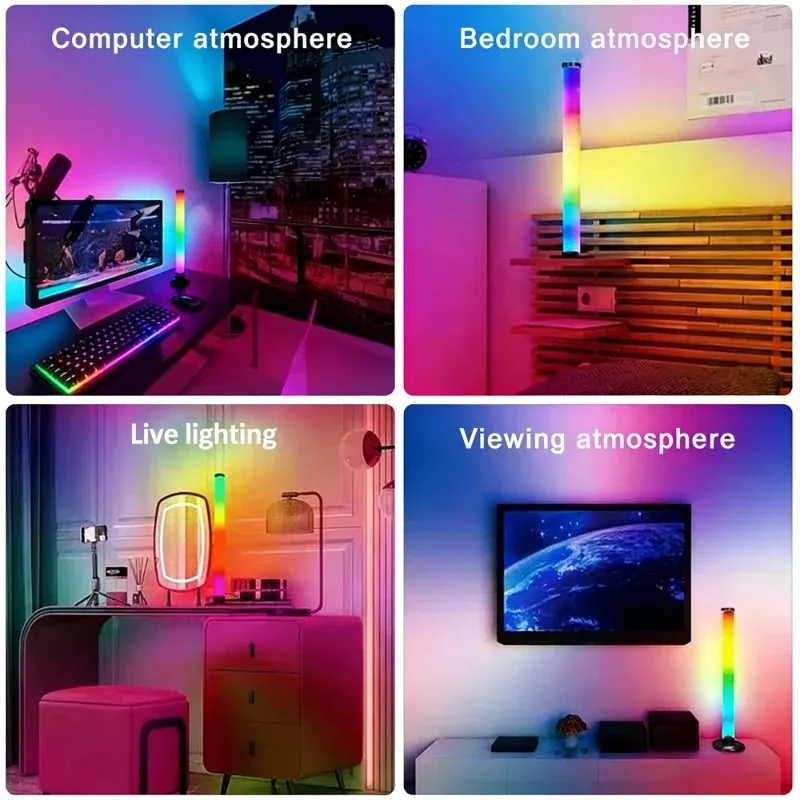 RGB USB LED Light Bar, Smart TV Backlight with Remote APP Control, Music Sync Atmosphere Light for Gaming Room Bedroom - view 5