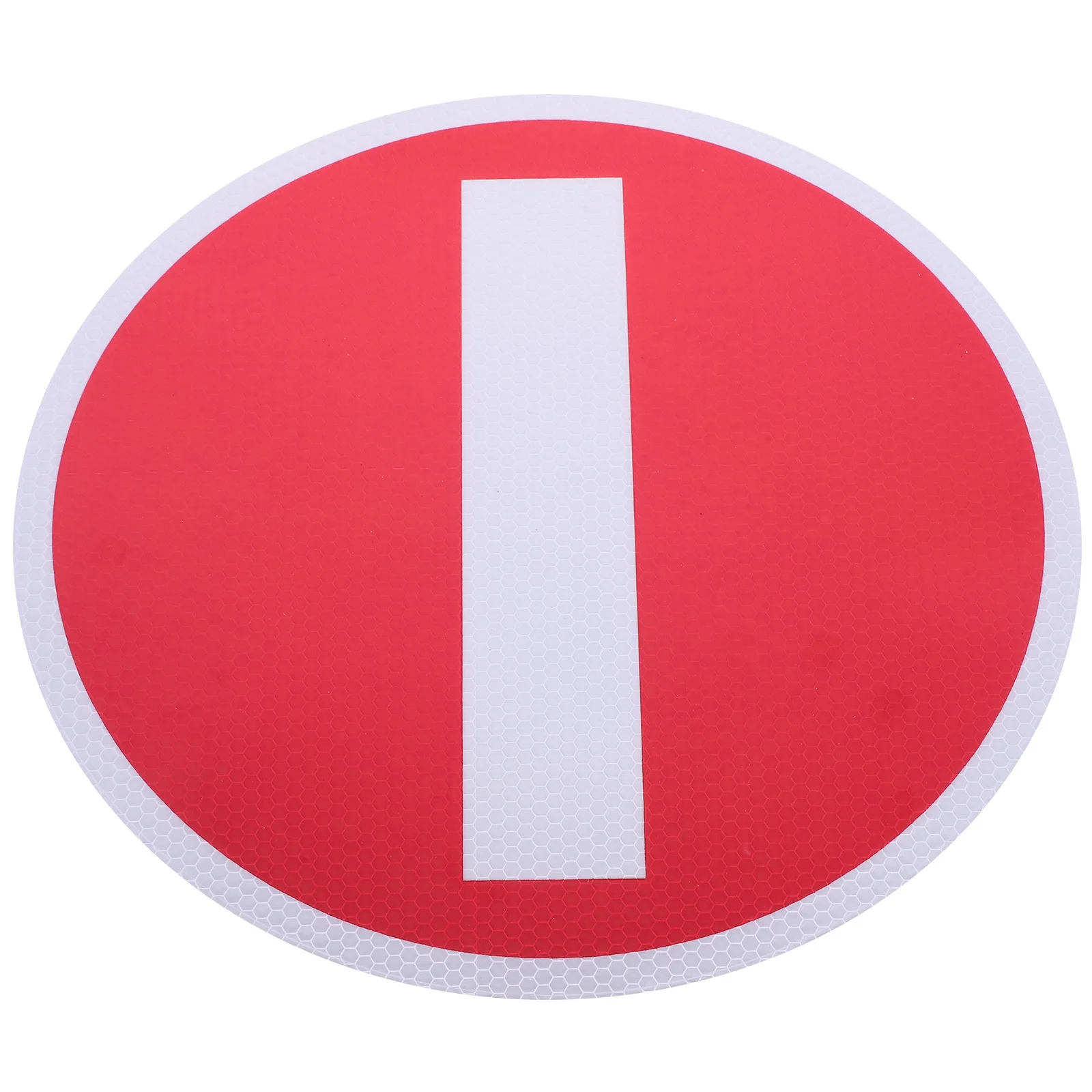 

Traffic Warning Sign No Entrance Sign Board Corrosion Resistant Durable Long Service Life for Basements Parking Lots