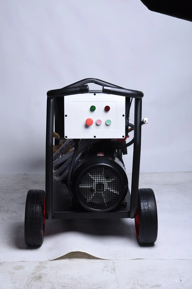 Limpiador eléctrico de alta presión de 30kW y 700bar, máquina de limpieza y lavado de coches con energía eléctrica a la venta