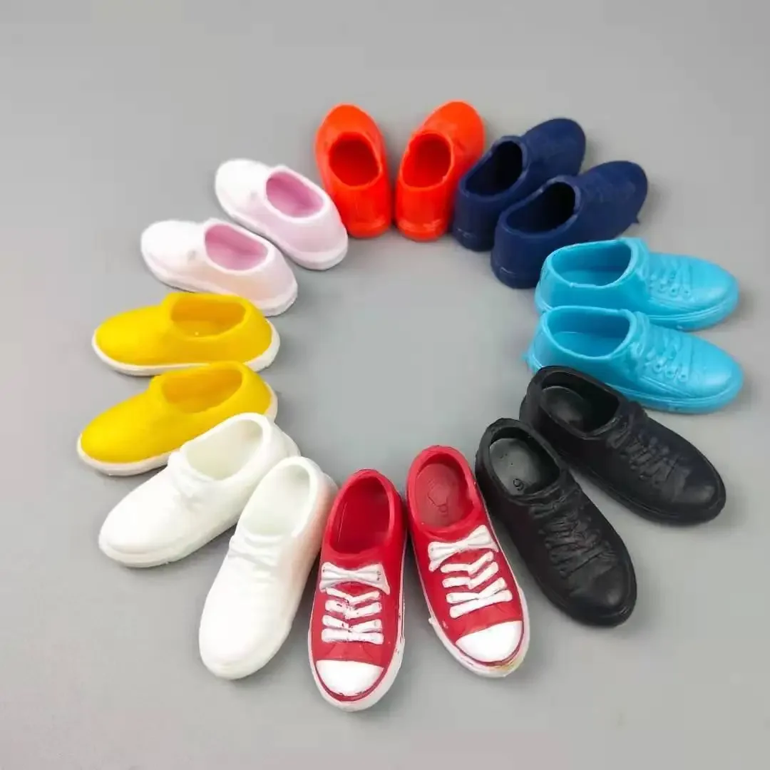 1:6 Fashion Doll Sneakers For Barbie Accessories Casual Wear for Blythe Dolls Shoes 1/6 BJD Playhouse Toys for Girl Gift Barbies