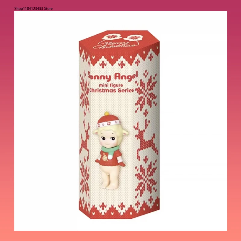 Collezione natalizia di Sonny Angel Blind Box Collezione di modelli di scatole a sorpresa in edizione limitata Decorazioni per bambole per ragazze Regalo di Natale