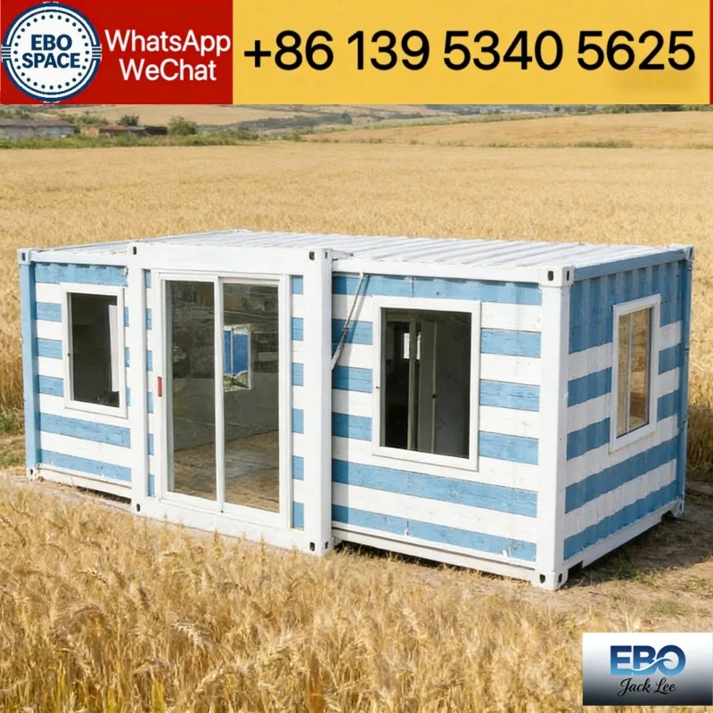 Made in China 30ft Folding Forest Cabin Waterproof and Durable Luxury Mobile Modular Container with Kitchen