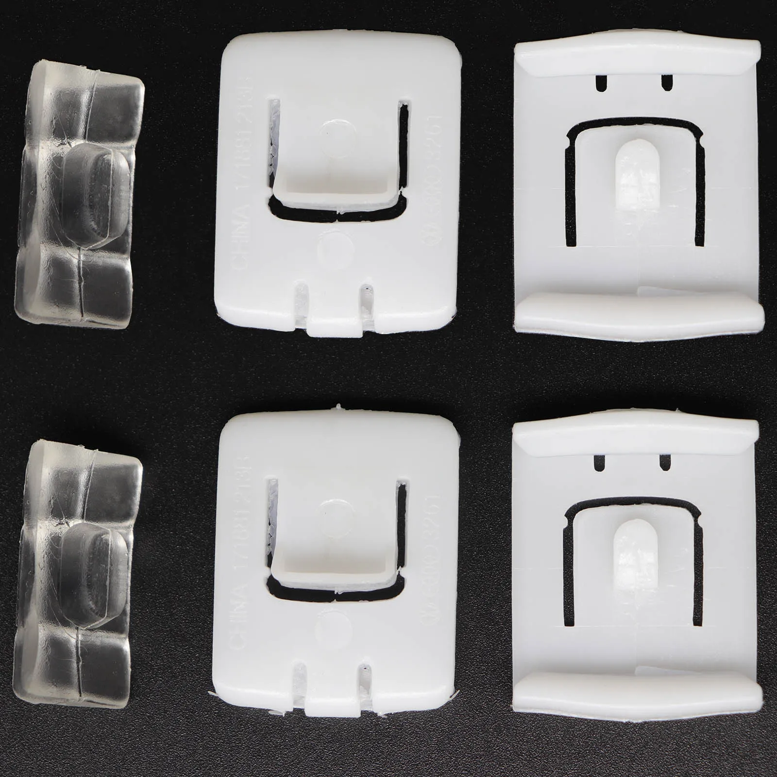 6/12X Car Seat Fastener Rail Runner Clip Slider Guide Piece For VW POLO Mk3 6N 6KV Derby 1994 1995 1996 1997 1998 1999 2000 2001 2