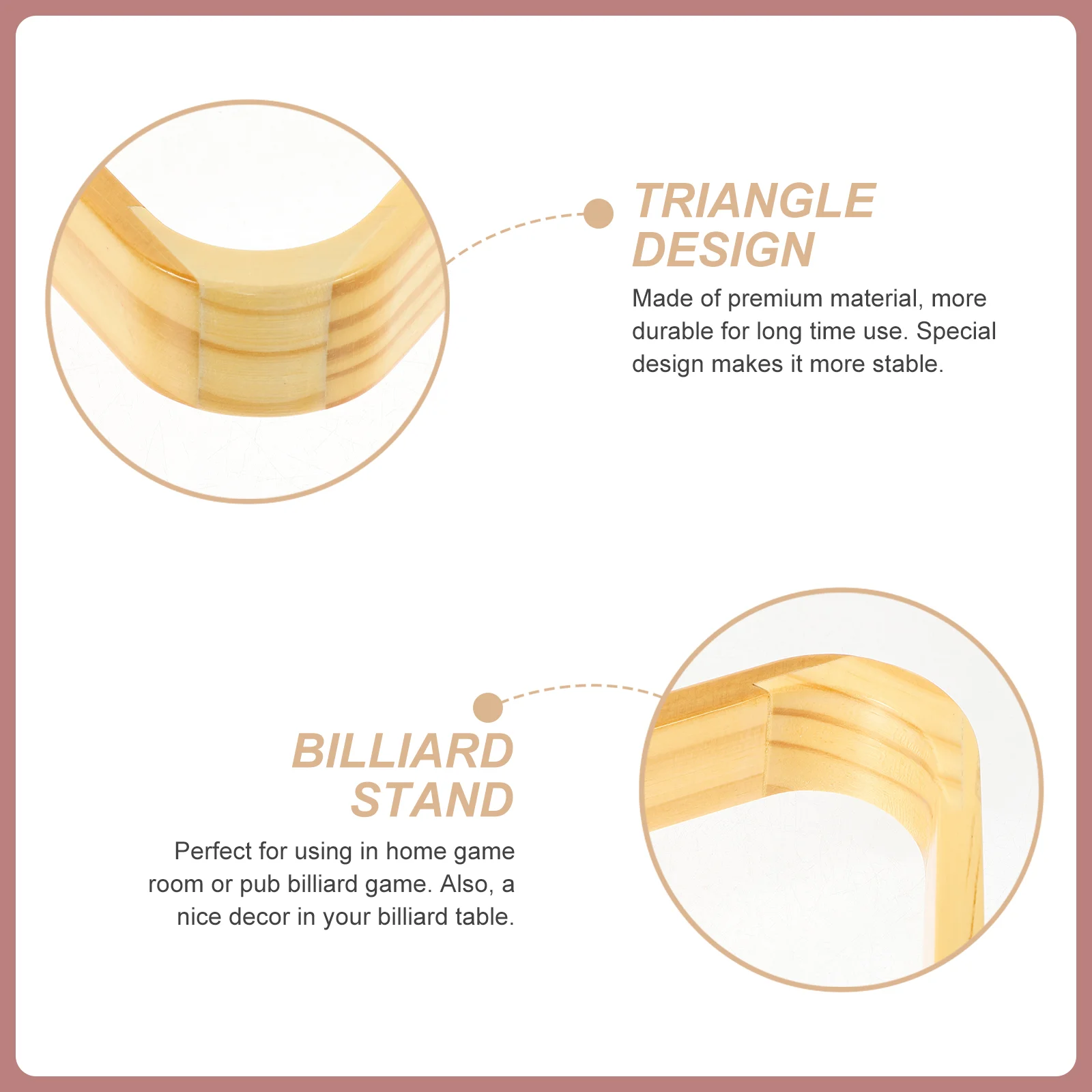 Trépied triangulaire pour table de billard T1, cadre de billard, accessoires de billard