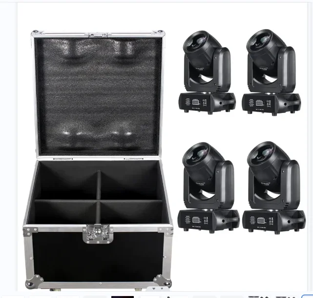 Mini-LED-Moving-Head-Licht, 150 W, Strahl + Spot + 18 rotierende Prismen, DJ-DMX-Bühnenlichteffektlicht, Disco-DJ-Bar