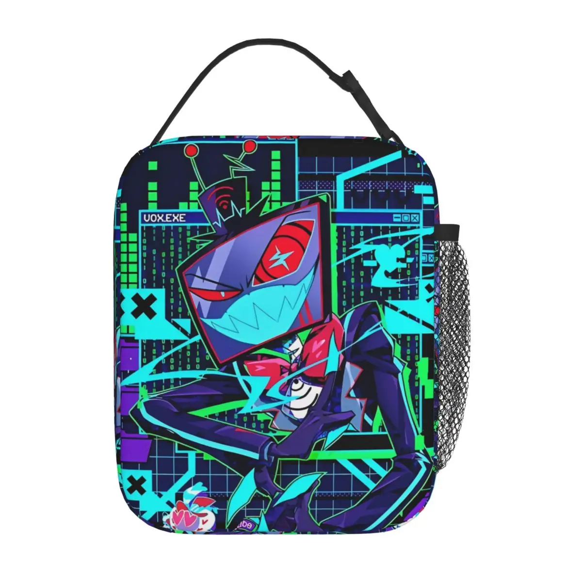 Vox Hazbined Digital Program Insulated Lunch Bag High Capacity Meal Container Thermal Bag Tote Lunch Box Travel Men Women