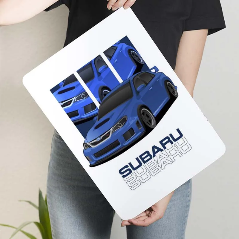 Subaru Impreza WRX STI Znak Konfigurowalne Samochody Plakat Dekoracyjny Metalowa Płyta Retro Metalowe Blaszane Znaki do Garażu Dekoracja Ścienna