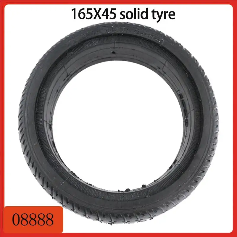 

High-quality 6.5" x 165x45 solid scooter tires designed for enhanced durability and performance