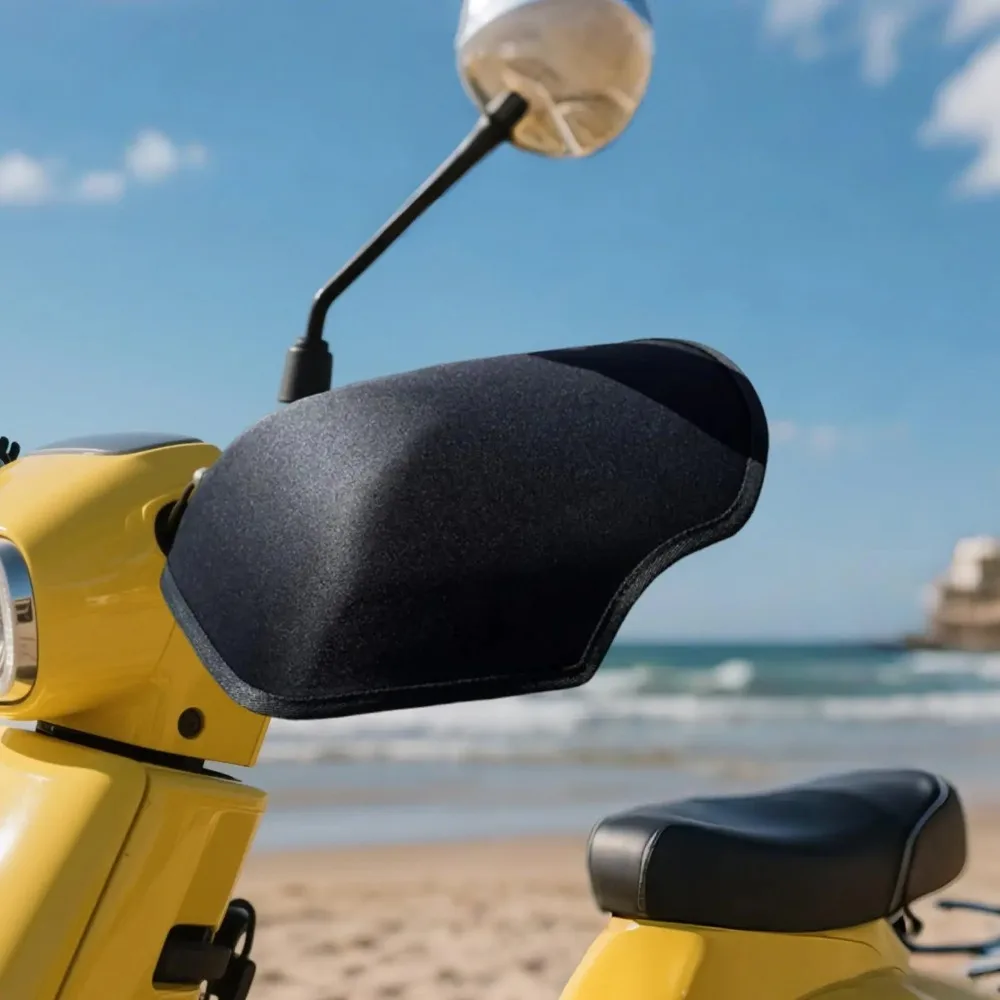 Guantes para Manillar de Motocicleta, Impermeables, a Prueba de Viento, con Protección Solar, para Vehículos Eléctricos,