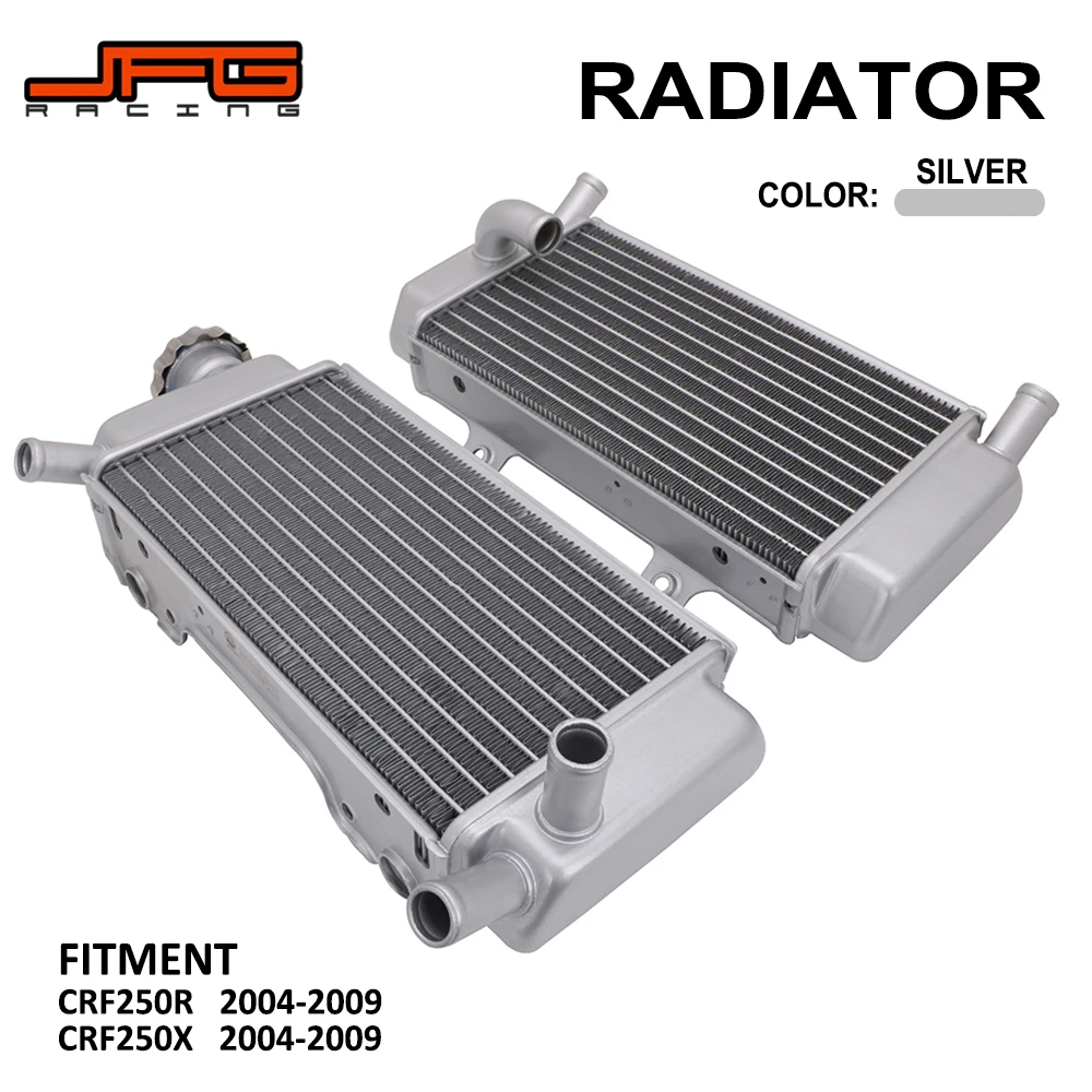 

For HONDA CRF250R CRF250X 2004-2009 Engine Cooling Radiator Cooler Case Dirt Bike Motocross Motorcycles Accessories