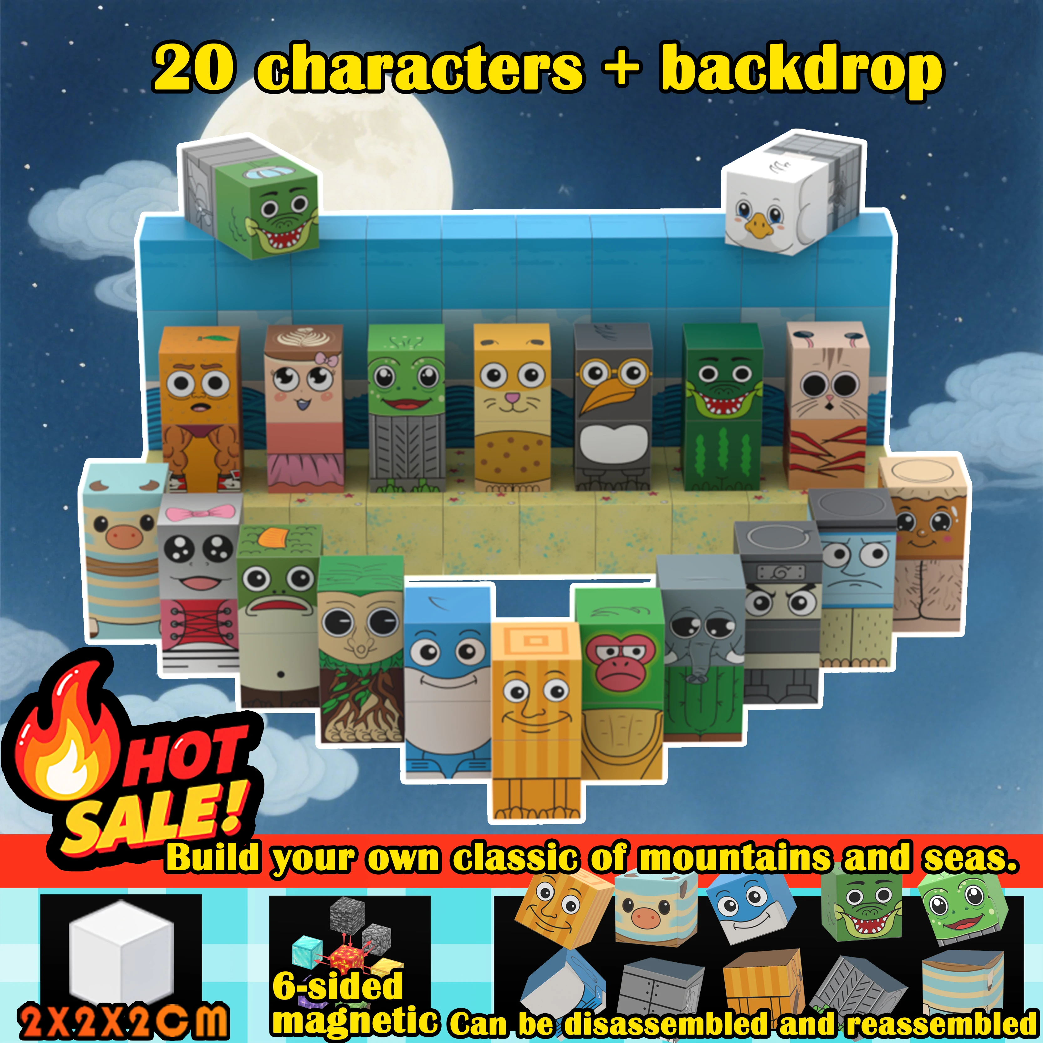 ตัวต่อแม่เหล็ก อิตาเลียน ไบรอันรอต ทราลาเลโร ทราลาลา ฟิกเกอร์ บอมบาร์ดิโน ของเล่นเสริมพัฒนาการทางประสาทสัมผัส สำหรับเป็นของขวัญวันเกิด