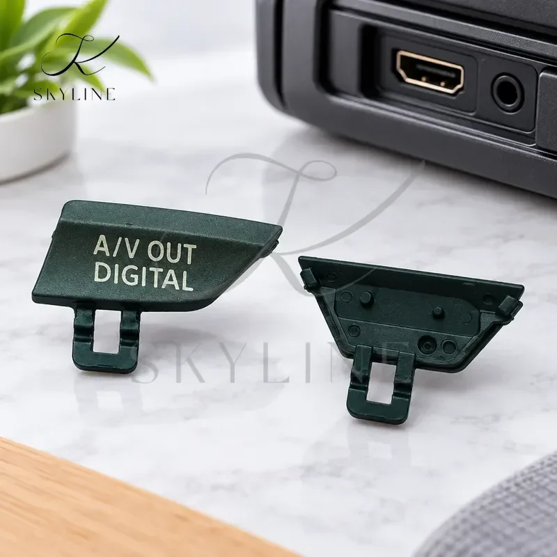 New HDMI Cover A V Out Cover For Canon IXUS200 IXUS200IS IXY930 SD980 USB Cover Leather Parts