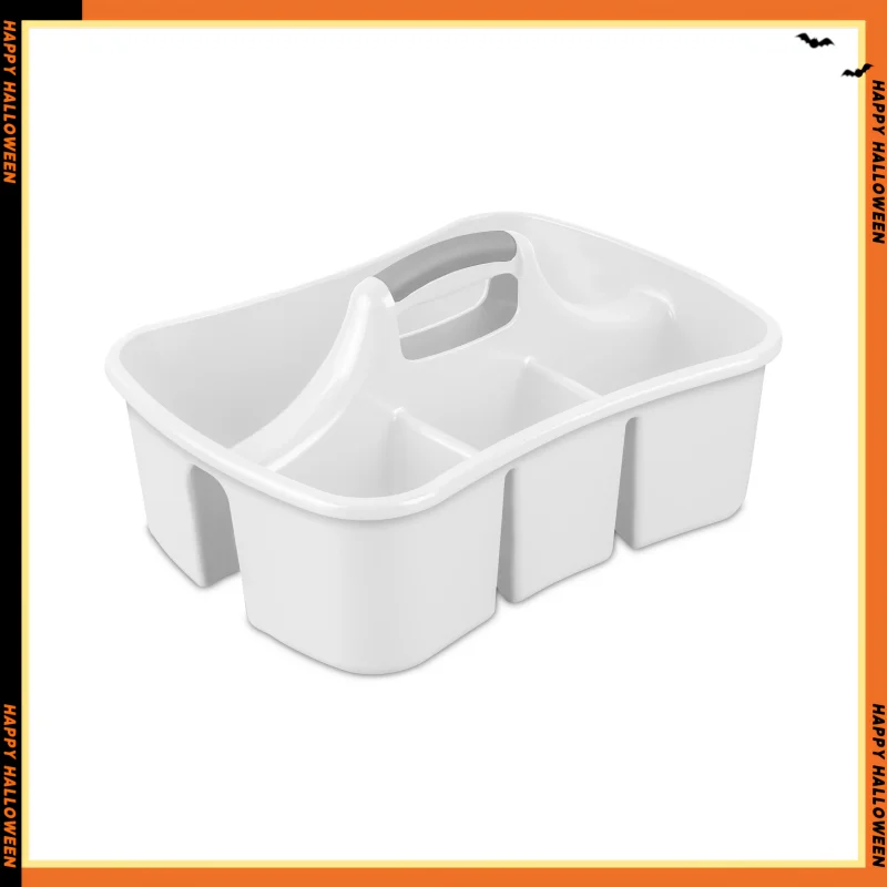 مقسمة الترا ™   كادي، سهل الحمل، تخزين بلاستيكي مفيد، أبيض