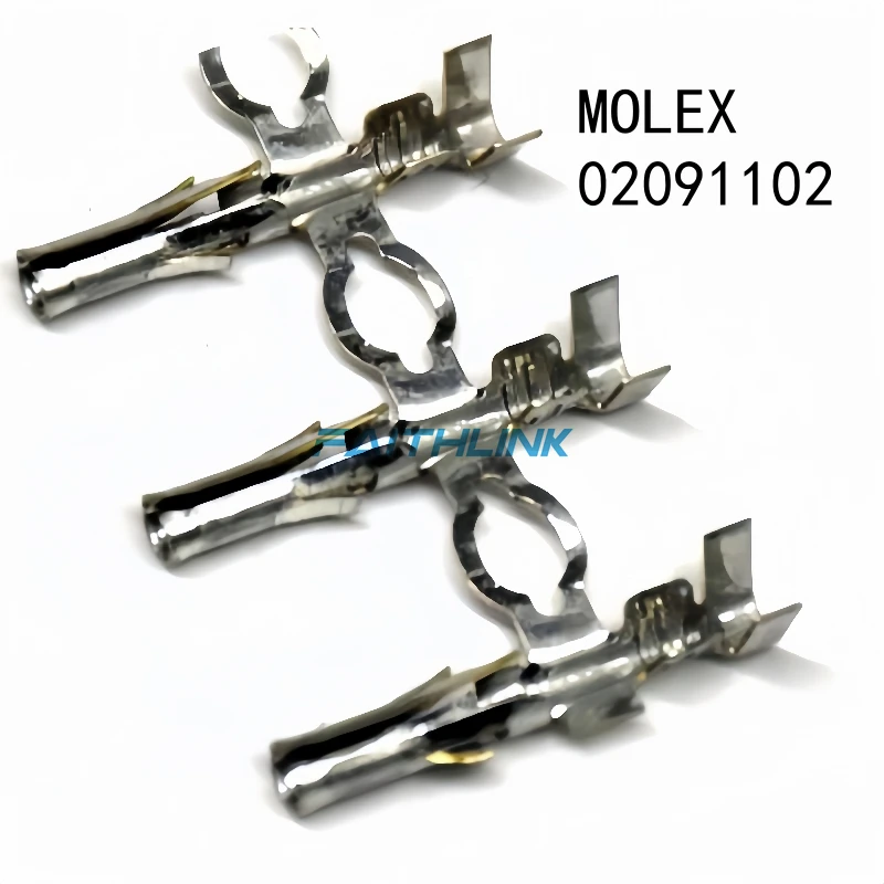 

50-100PCS 02091102 MOLEX connector Wire gauge - AWG 14-20 Rubber shell terminal 100% New original