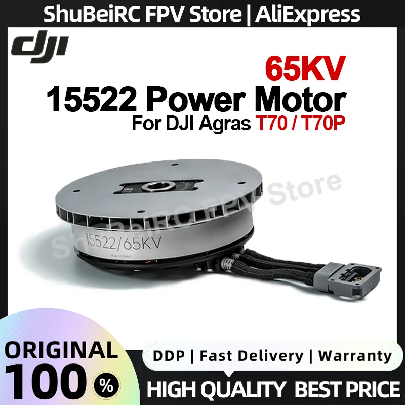 Original DJI T70 15522 Power Motor 65KV Brushless for DJI T70/T70P Agricultural Drones Accessories Plant Protection UAV Parts