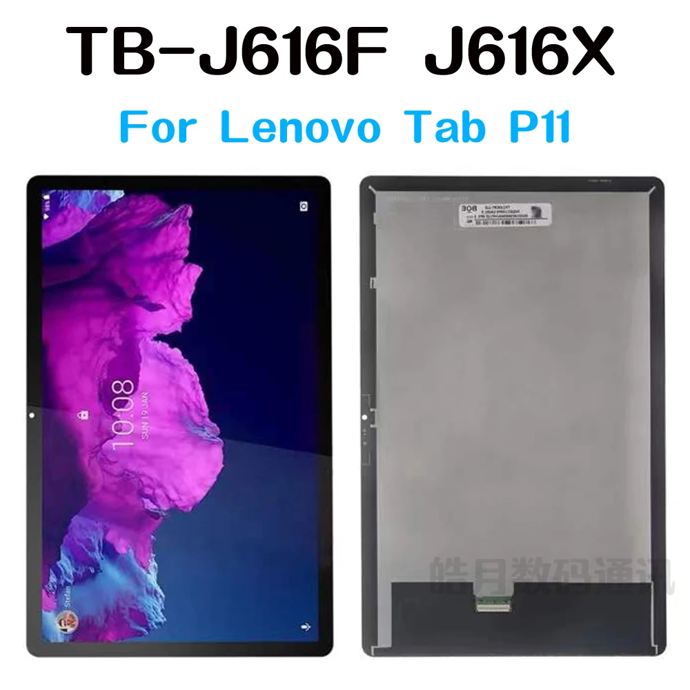 

Оригинальный Новый ЖК-дисплей для Lenovo Tab P11 Plus TB-J616F J616 с сенсорным экраном дигитайзер сенсор Замена