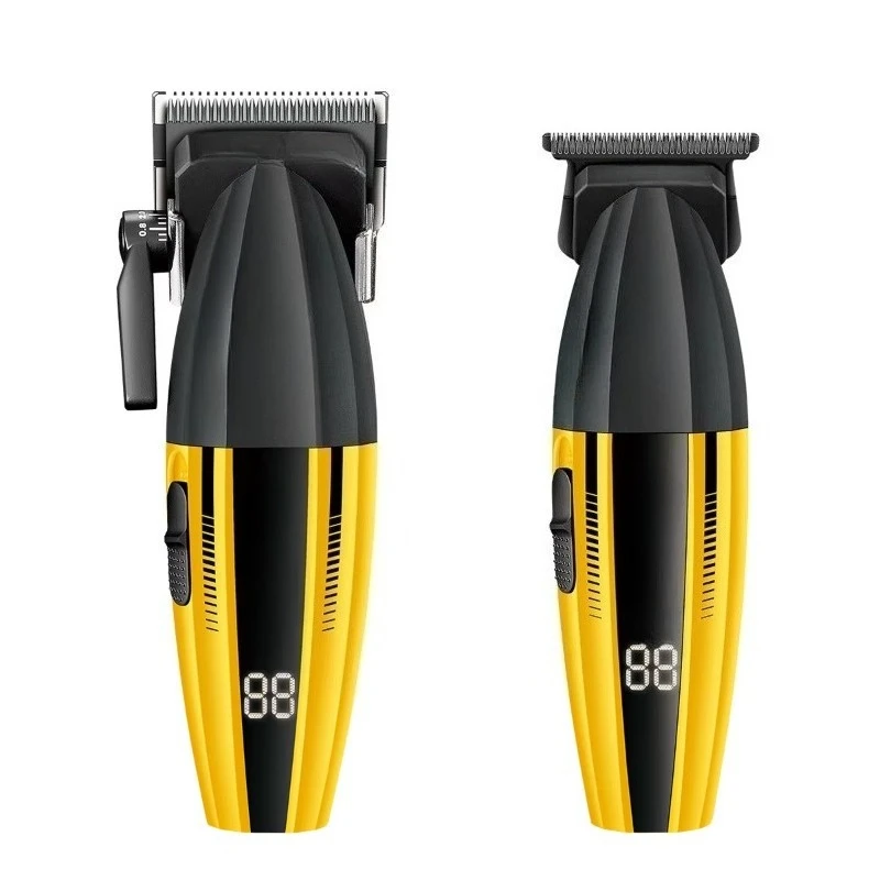 Metal Salon Hair Clipper High speed Charging Professional Wireless Suitable for Stylists and Hairdressers