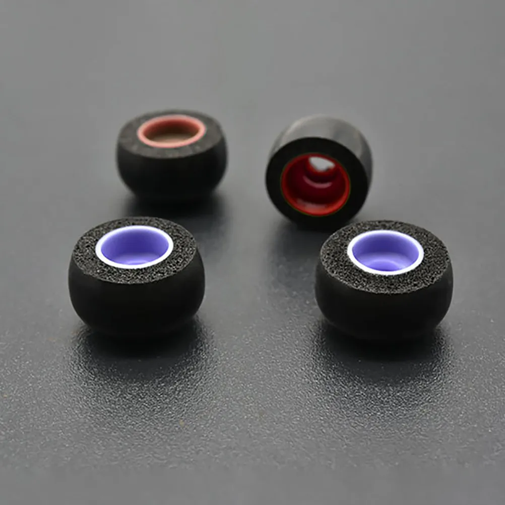6Pcs Ear Caps Elastic Sponge Earphone Ear Pads Long-Term Use Comfortable Noise Isolation Headphone Cushion Covers Memory Sponge