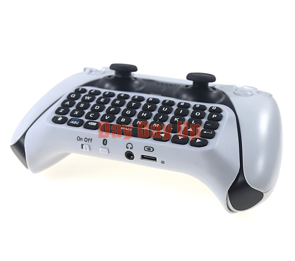 1 szt. Bezprzewodowy kontroler gier Bluetooth z wbudowanym głośnikiem do klawiatury do gier na żywo dla kontrolera PS5