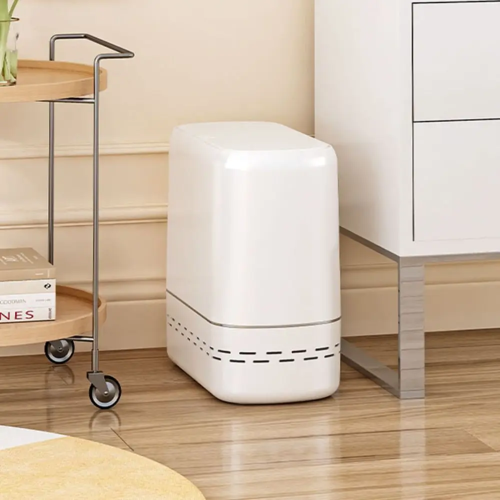 Sealed Thickened Trash Can Storage Bucket with Lid Waterproof Bin Large-capacity Plastic Desktop Garbage Bin Kitchen